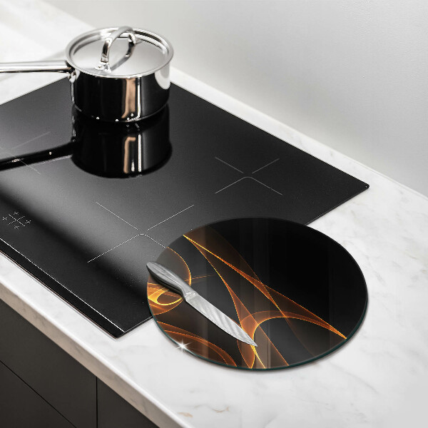 De vidrio templado Líneas abstractas