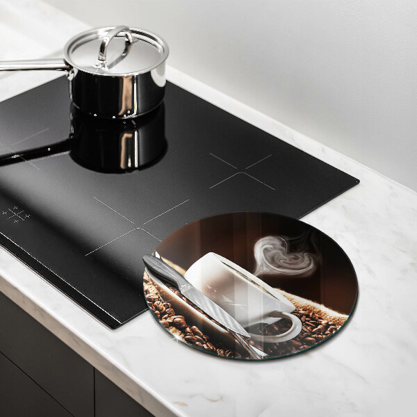 De vidrio templado Café y una taza