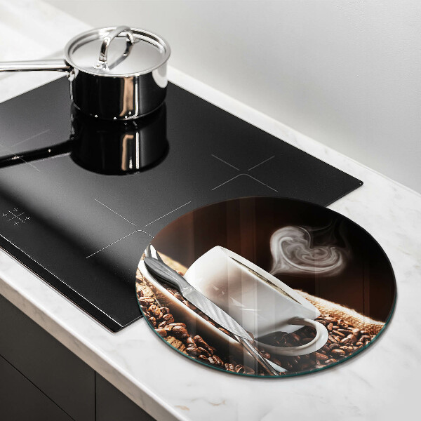 De vidrio templado Café y una taza