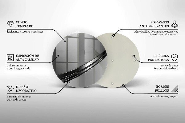 De vidrio templado Abstracción de metales