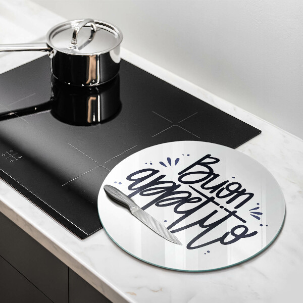 De vidrio templado Buon appetito