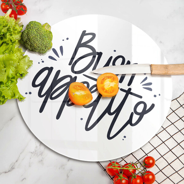 De vidrio templado Buon appetito