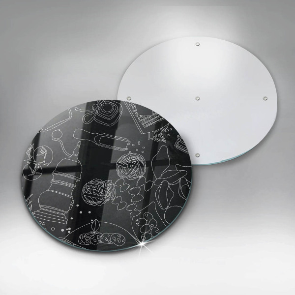 De vidrio templado Accesorios de cocina