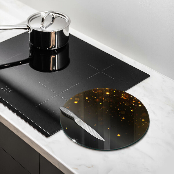 De vidrio templado Brillo dorado