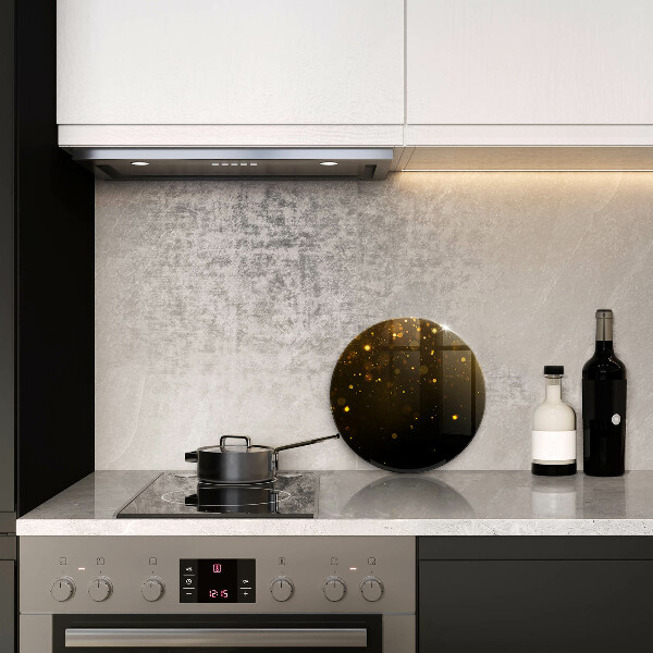 De vidrio templado Brillo dorado