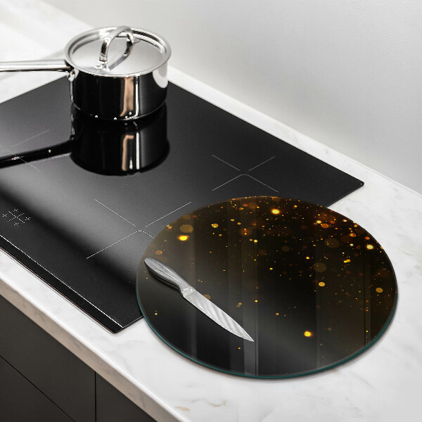 De vidrio templado Brillo dorado