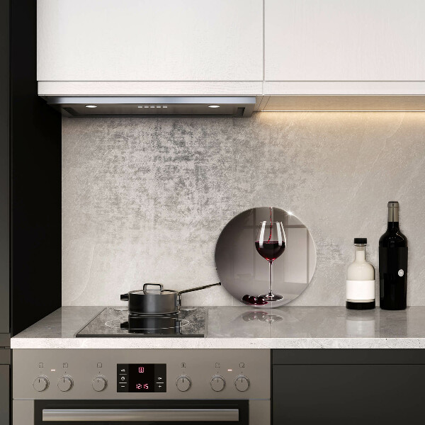 De vidrio templado Vidrio y uvas