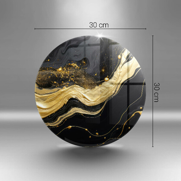 De vidrio templado Abstracción elegante