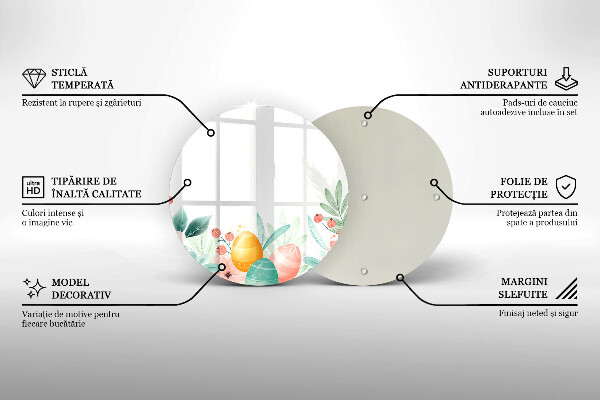 De vidrio templado Huevos de pascua