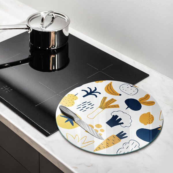 De vidrio templado Ilustración de comida