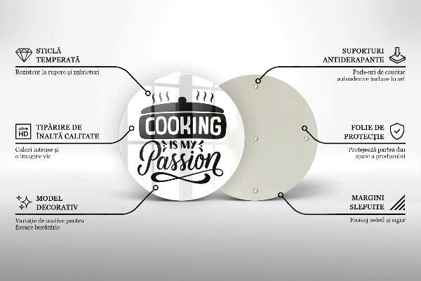 De vidrio templado La cocina es mi pasión