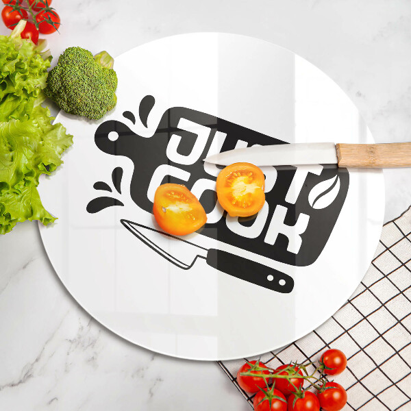 De vidrio templado Just cook