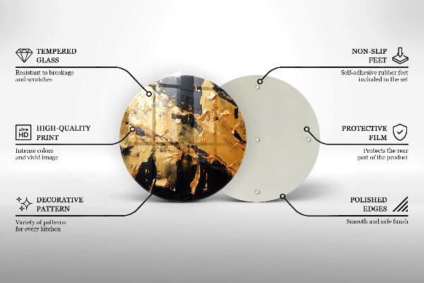 De vidrio templado Textura de pintura elegante