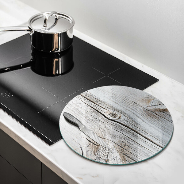 De vidrio templado Estructura de madera brillante