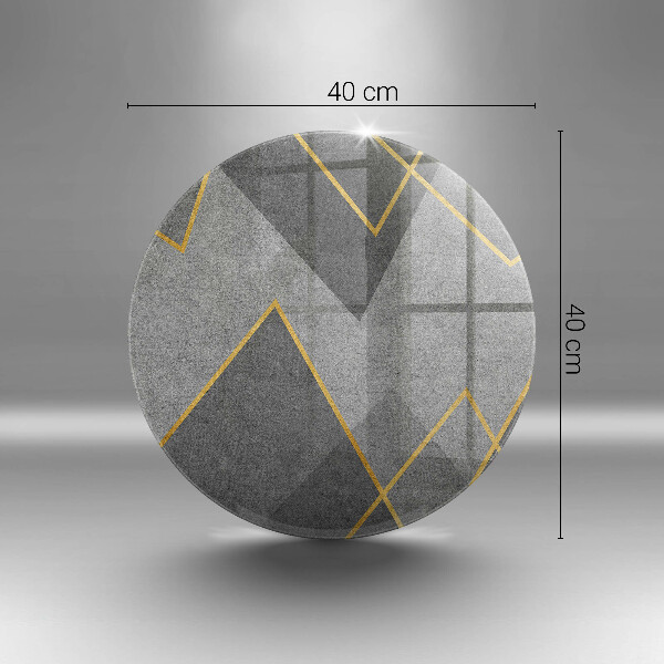 De vidrio templado Formas afiladas