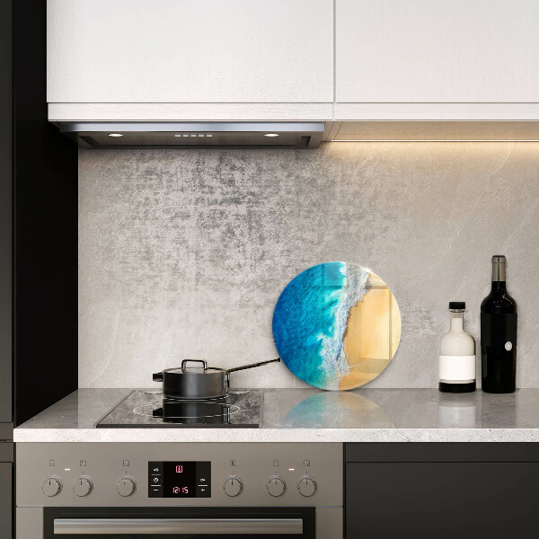 De vidrio templado Playa y mar