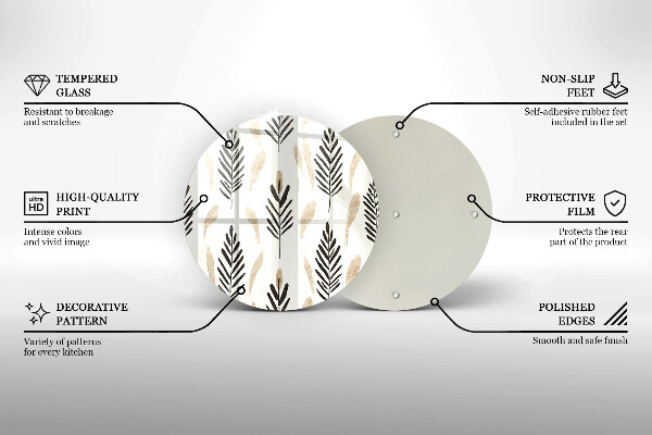 De vidrio templado Plantas bohemias