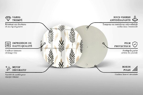 De vidrio templado Plantas bohemias