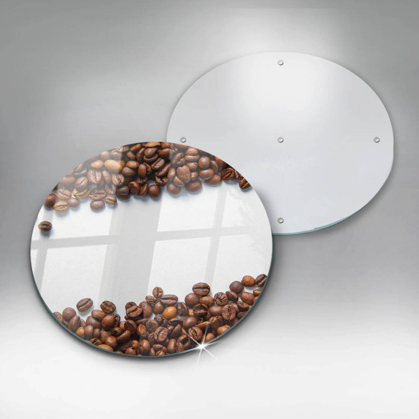 De vidrio templado Granos de café