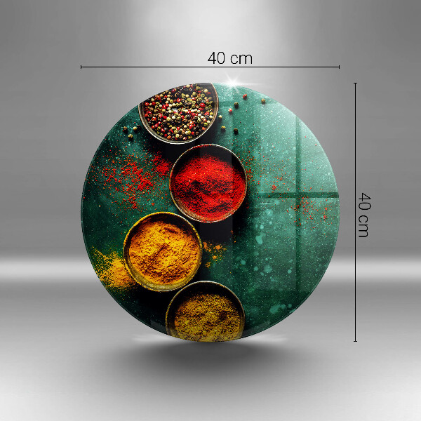 De vidrio templado Especias orientales