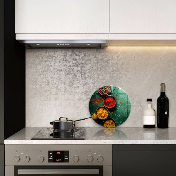 De vidrio templado Especias orientales