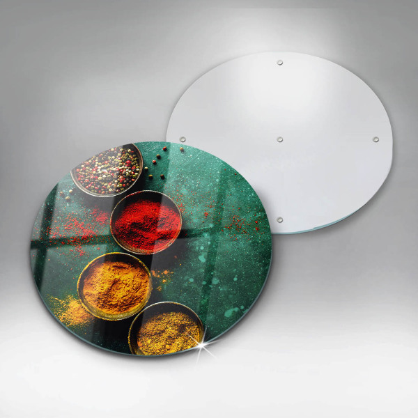 De vidrio templado Especias orientales