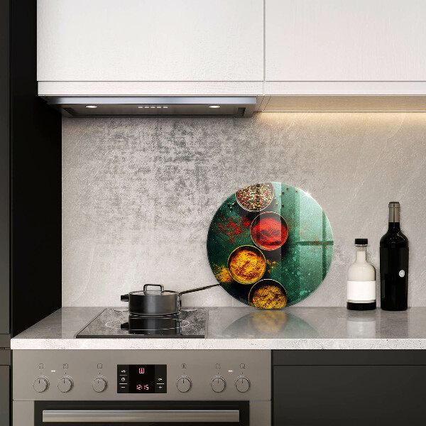 De vidrio templado Especias orientales