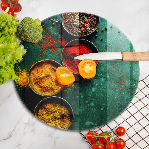 De vidrio templado Especias orientales