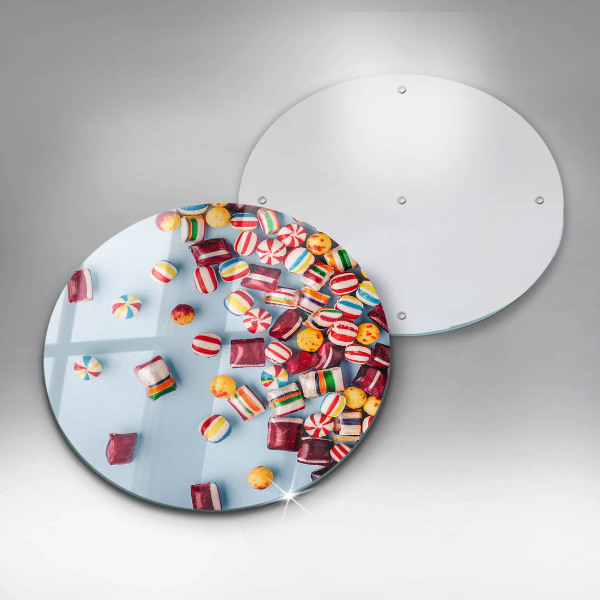 De vidrio templado Caramelos de colores