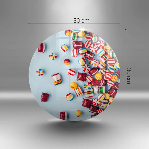 De vidrio templado Caramelos de colores