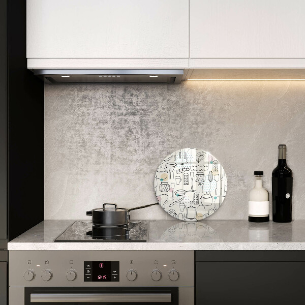 De vidrio templado Accesorios de cocina