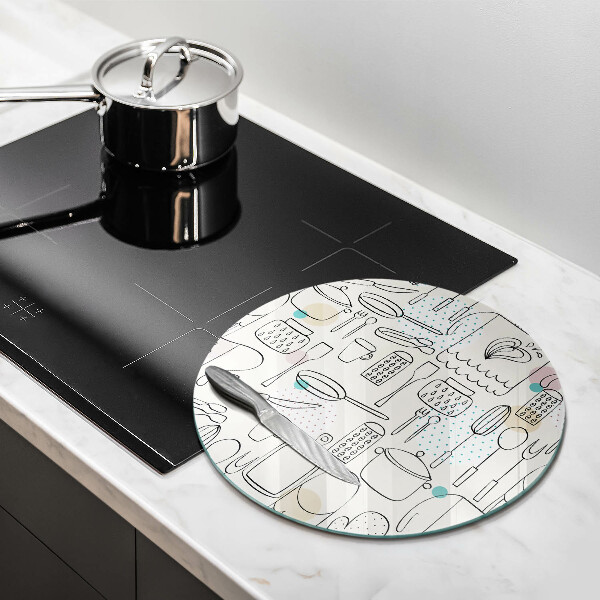 De vidrio templado Accesorios de cocina