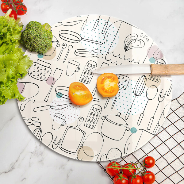 De vidrio templado Accesorios de cocina