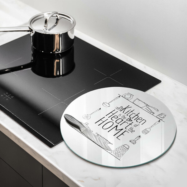 De vidrio templado Inscripción frase