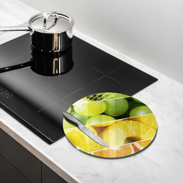 De vidrio templado Frutas coloridas