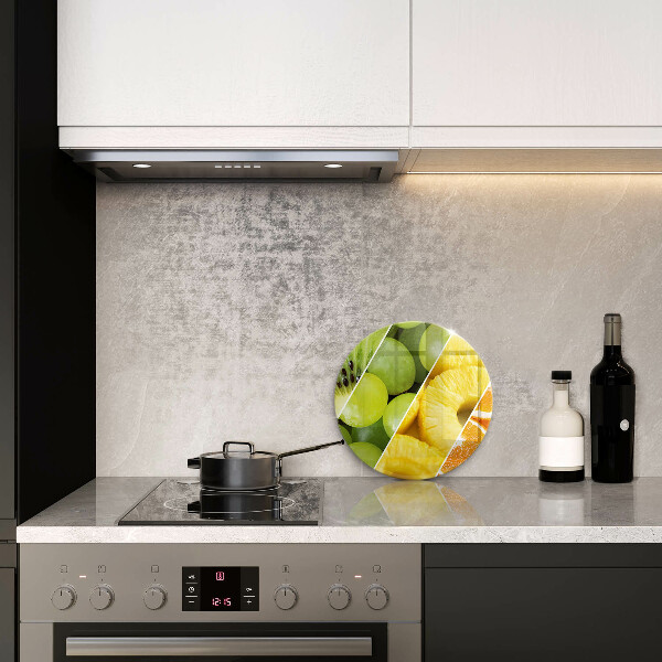 De vidrio templado Frutas coloridas