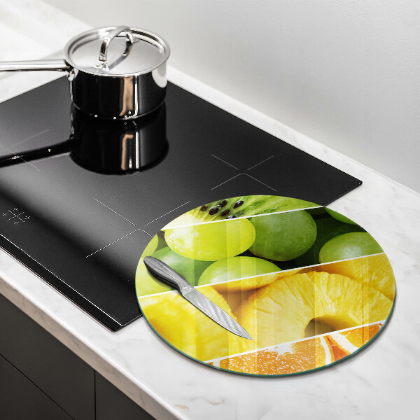 De vidrio templado Frutas coloridas