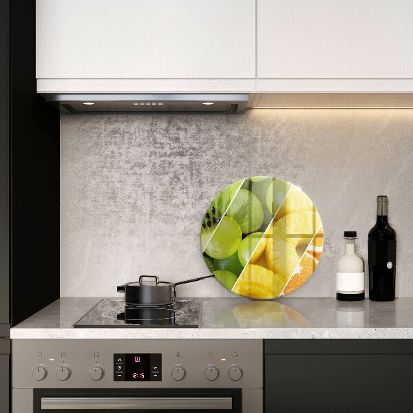 De vidrio templado Frutas coloridas