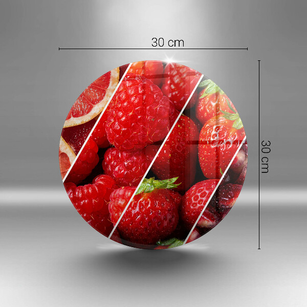 De vidrio templado Frutas coloridas