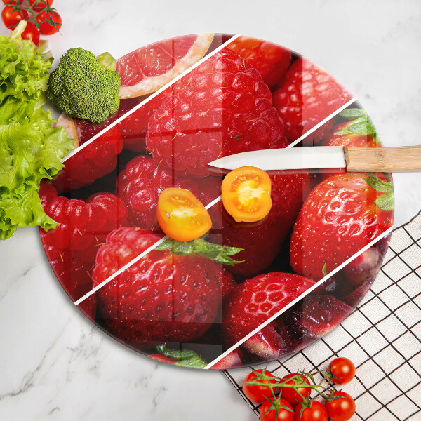 De vidrio templado Frutas coloridas