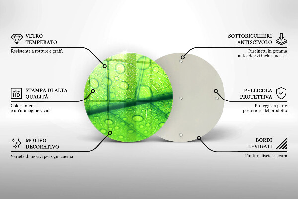 De vidrio templado Primer plano de una hoja