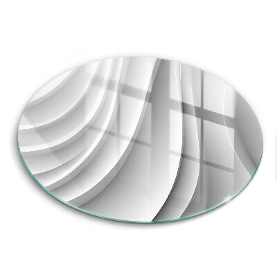 De vidrio templado Líneas geométricas