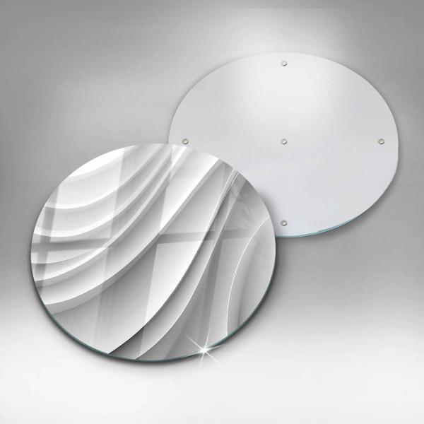 De vidrio templado Líneas geométricas