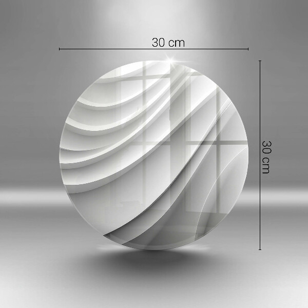 De vidrio templado Líneas geométricas