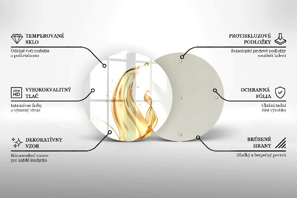 De vidrio templado Aceite de oliva