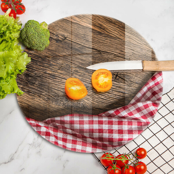 De vidrio templado Mesa de madera