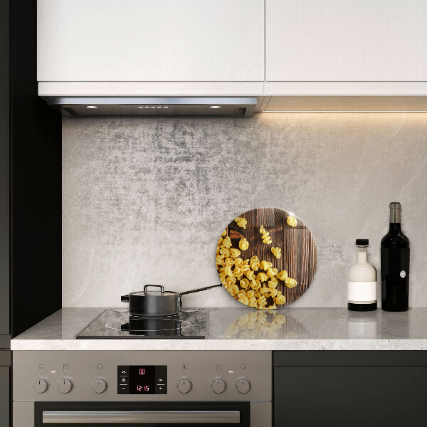 De vidrio templado Pasta en la mesa