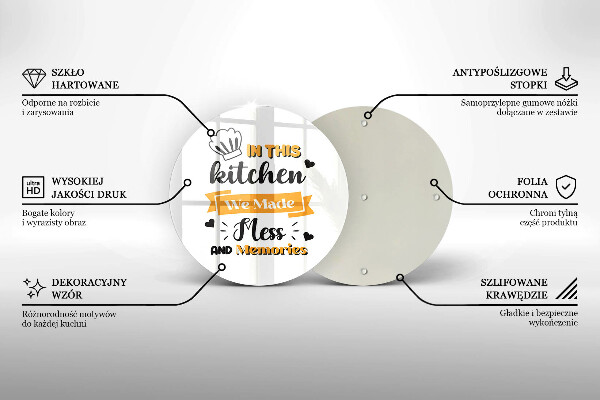 De vidrio templado En esta cocina hicimos desorden y recuerdos