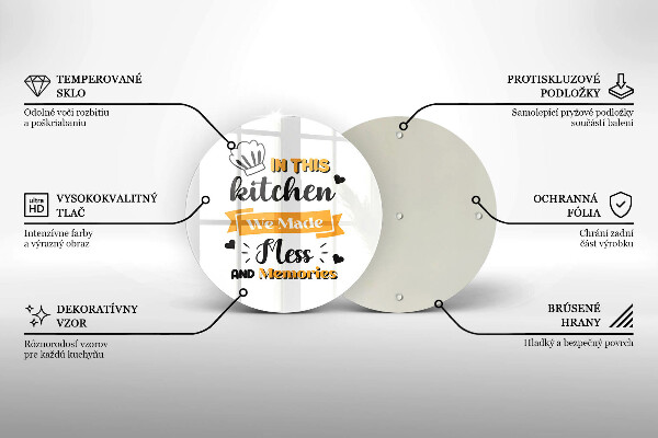 De vidrio templado En esta cocina hicimos desorden y recuerdos