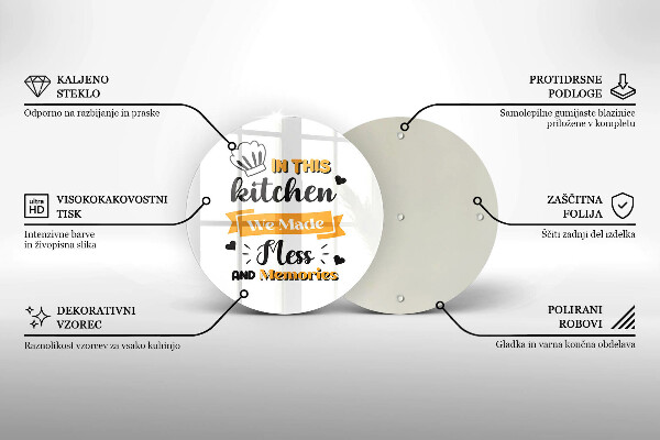 De vidrio templado En esta cocina hicimos desorden y recuerdos